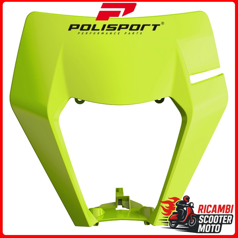 MASCHERINA PORTAFARO GIALLO FLUO KTM 125 XC-W 2017-2019