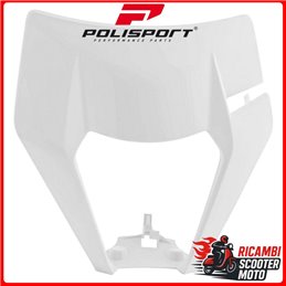 MASCHERINA PORTAFARO BIANCO KTM 250 EXC 2020-2023
