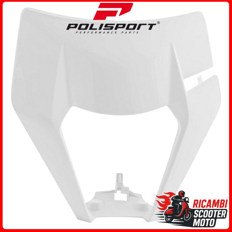 MASCHERINA PORTAFARO BIANCO KTM 250 EXC 2020-2023