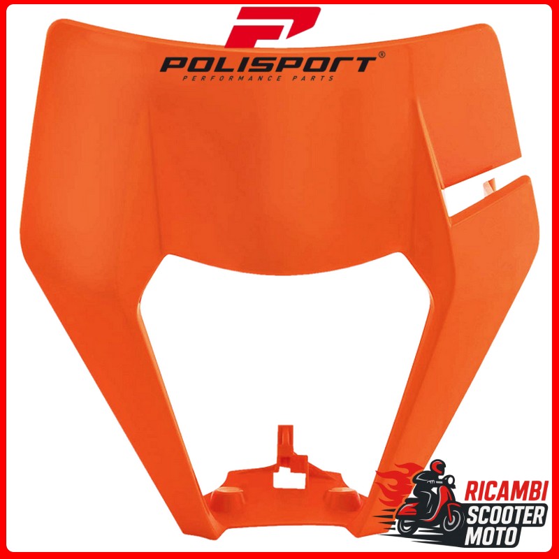 Weiße Scheinwerfermaske KTM 250 EXC 2020-2023