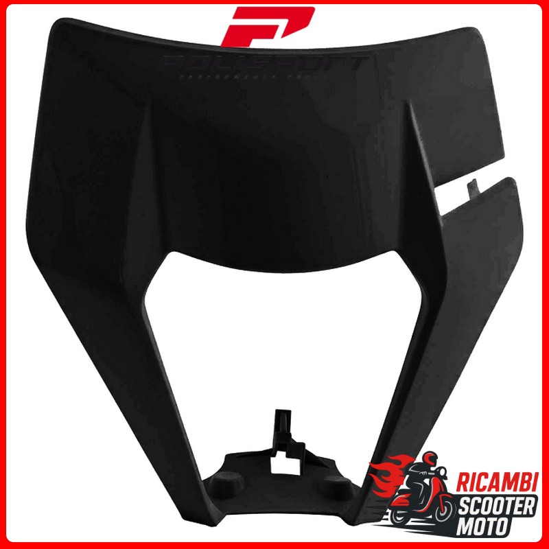 MASCHERINA PORTAFARO NERO KTM 250 EXC 2020-2023
