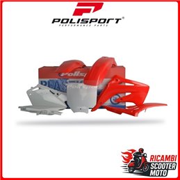KIT PLASTICHE ROSSO CR04/BIANCO HONDA CR 85 2003-2007