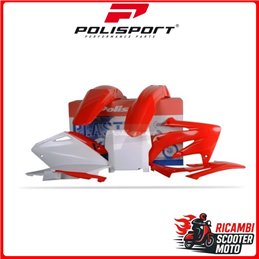KIT PLASTICHE ROSSO CR04/BIANCO HONDA CRF 250 R 2004-2005