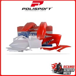 KIT PLASTICHE ROSSO CR04/BIANCO HONDA CRF 450 R 2005-2006