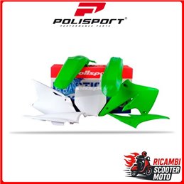 KIT PLASTICHE VERDE05/BIANCO KAWASAKI KX 250 F 2004-2005