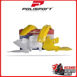 KIT PLASTICHE GIALLO/BIANCO SUZUKI RM 125 1999-2000