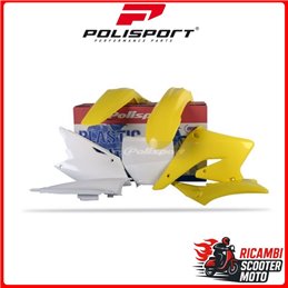KIT PLASTICHE GIALLO RM01/BIANCO SUZUKI RMZ 250 2004-2006