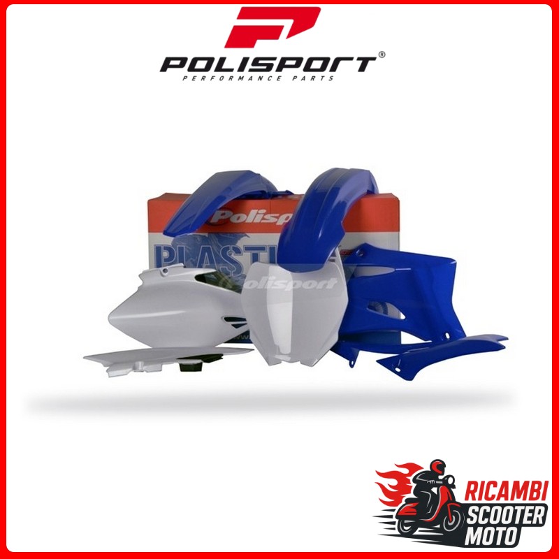 Kit en plastique blanc YAMAHA YZ 250 F 2006-2009
