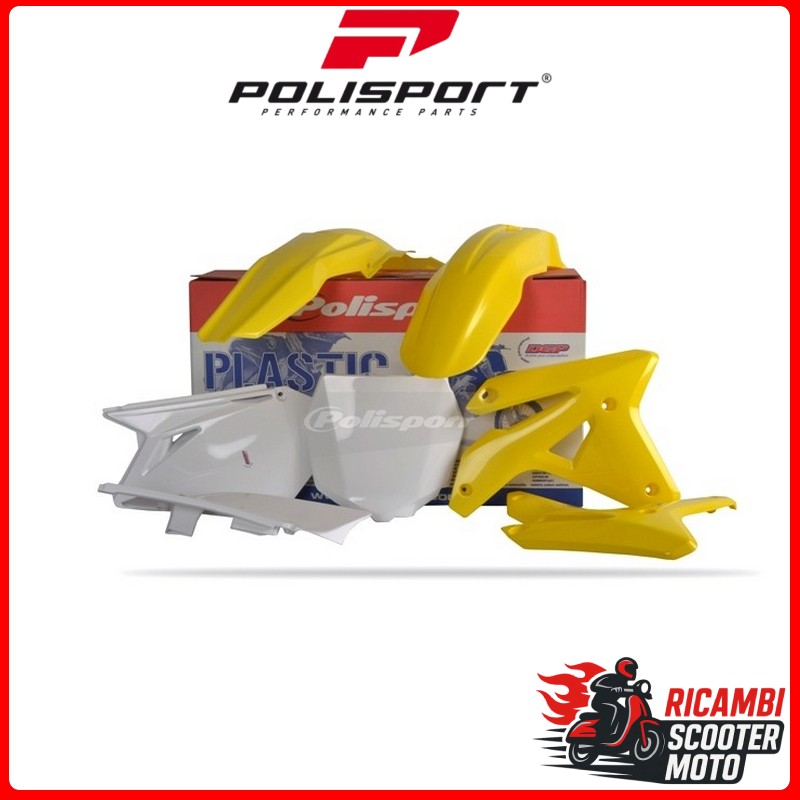KIT PLASTICHE GIALLO RM01/BIANCO SUZUKI RMZ 450 2007-2007