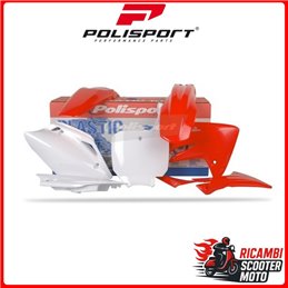 KIT PLASTICHE ROSSO CR04/BIANCO HONDA CRF 150 R 2007-2025