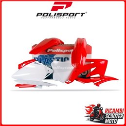 KIT PLASTICHE ROSSO CR04/BIANCO HONDA CRF 450 R 2008-2008