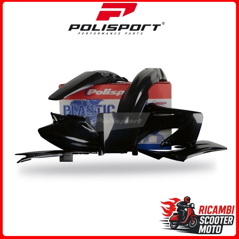 KIT PLASTICHE NERO HONDA CR 125 2004-2007