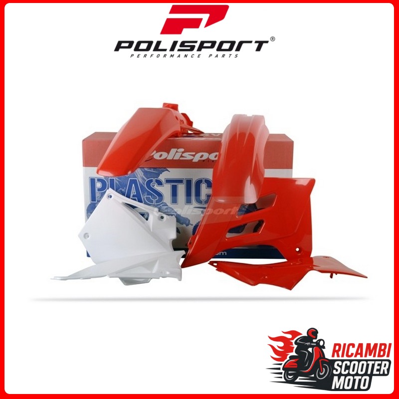 KIT PLASTICHE ROSSO/BIANCO GAS GAS EC 125 2005-2006