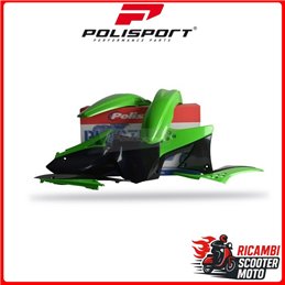 KIT PLASTICHE VERDE05/NERO KAWASAKI KX 250 F 2009-2012