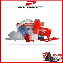 KIT PLASTICHE ROSSO CR04/BIANCO HONDA CRF 250 R 2011-2013