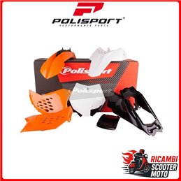 KIT PLASTICHE ARANCIONE/BIANCO KTM 65 SX 2012-2015