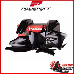 KIT PLASTICHE NERO KAWASAKI KX 450 F 2012-2012