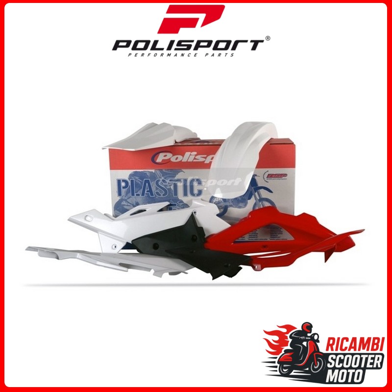 KIT PLASTICHE BIANCO/ROSSO HUSQVARNA 250 TC 2006-2007