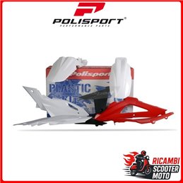 KIT PLASTICHE BIANCO/ROSSO HUSQVARNA 250 TC 2009-2010