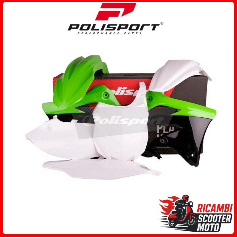 KIT PLASTICHE VERDE 05/BIANCO KAWASAKI KX 450 F 2013-2015