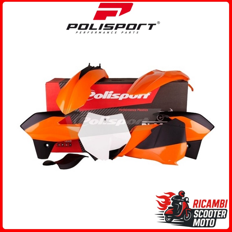KIT PLASTICHE ARANCIONE KTM 85 SX 2013-2017