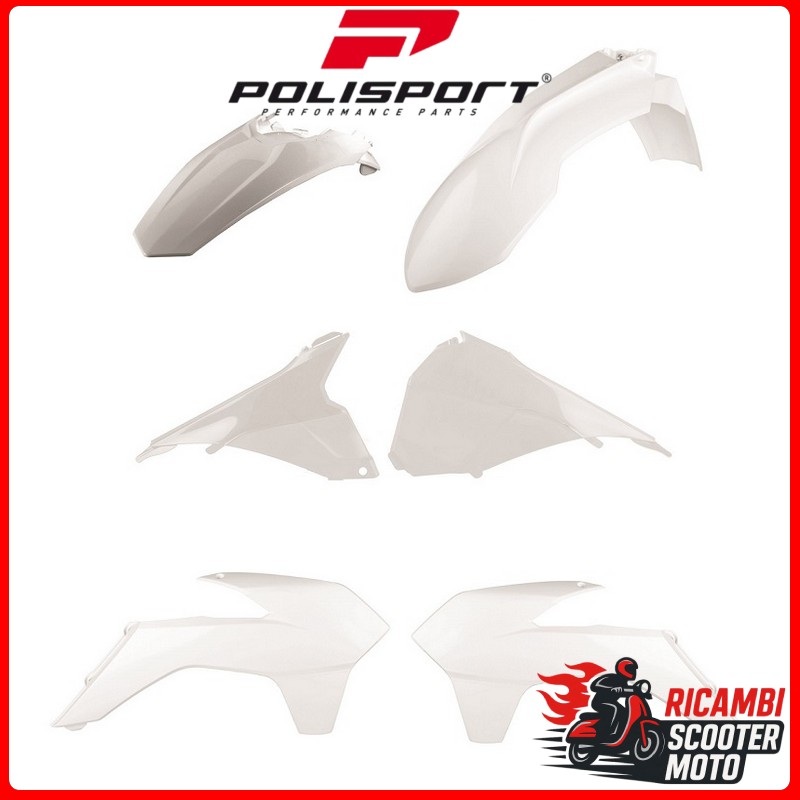 KIT PLASTICHE BIANCO KTM 125 EXC 2014-2016