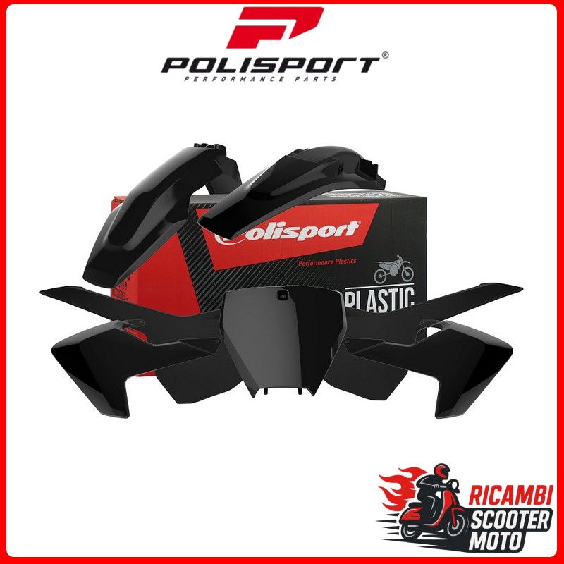 KIT PLASTICHE NERO HUSQVARNA 125 TC 2016-2018