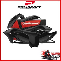 KIT PLASTICHE NERO KAWASAKI KX 450 F 2016-2018