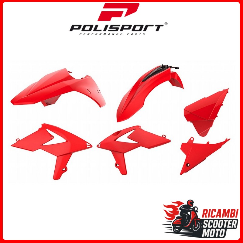 Kit de plástico blanco BETA RR 250 2013-2017