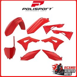KIT PLASTICHE ROSSO CR04 HONDA CRF 450 R 2017-2020