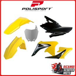 KIT PLASTICHE GIALLO RM01/NERO SUZUKI RMZ 450 2008-2017