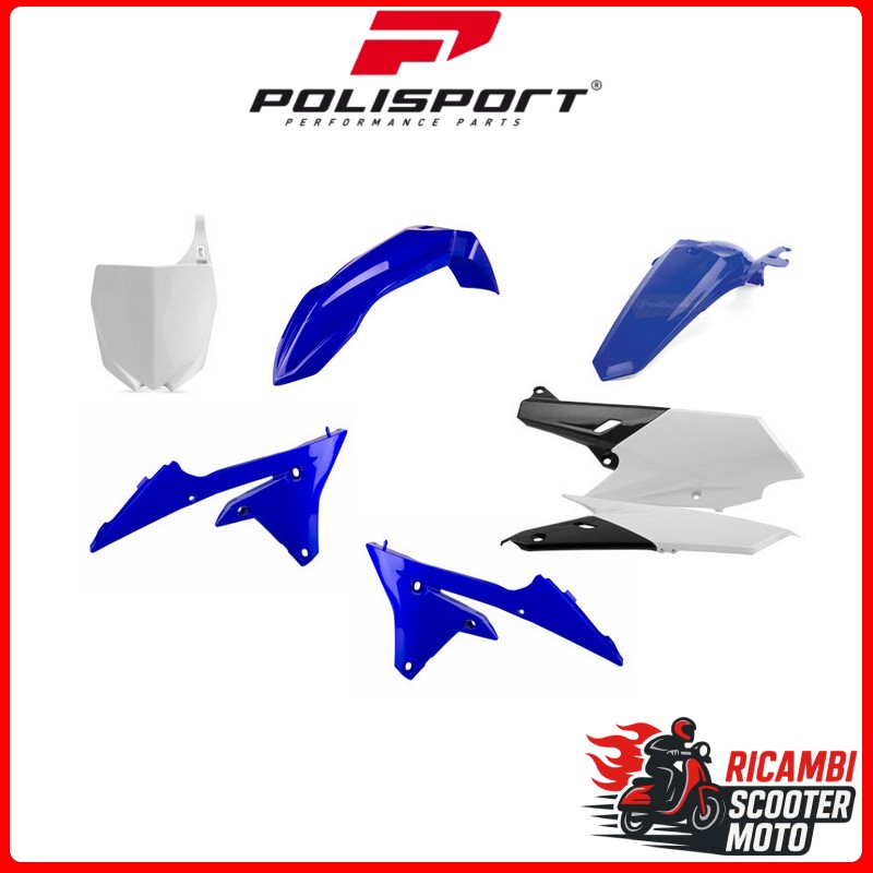 Kit de plástico blanco YAMAHA YZ 250 F 2014-2018