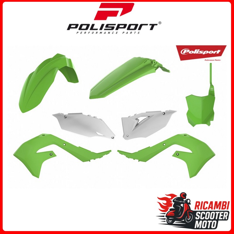 KIT PLASTICHE VERDE05/BIANCO KAWASAKI KX 450 F 2019-2023