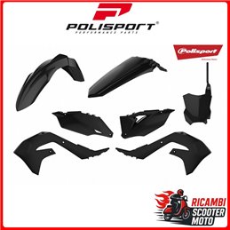 KIT PLASTICHE NERO KAWASAKI KX 450 F 2019-2023