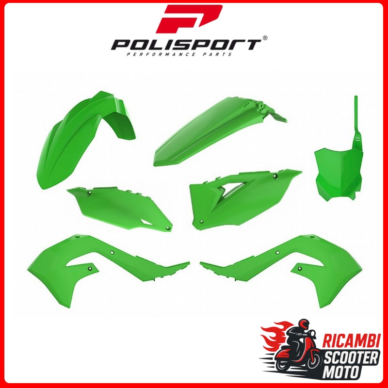 KIT PLASTICHE VERDE05 KAWASAKI KX 450 F 2019-2023