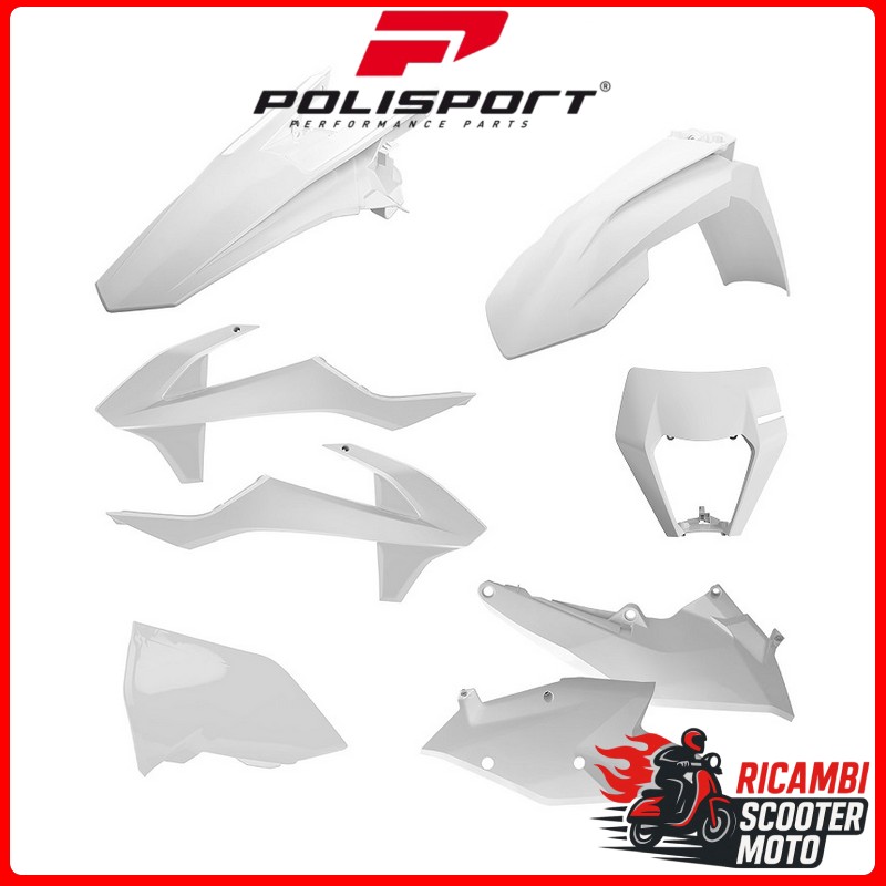 KIT PLASTICHE BIANCO KTM 125 XC-W 2017-2019