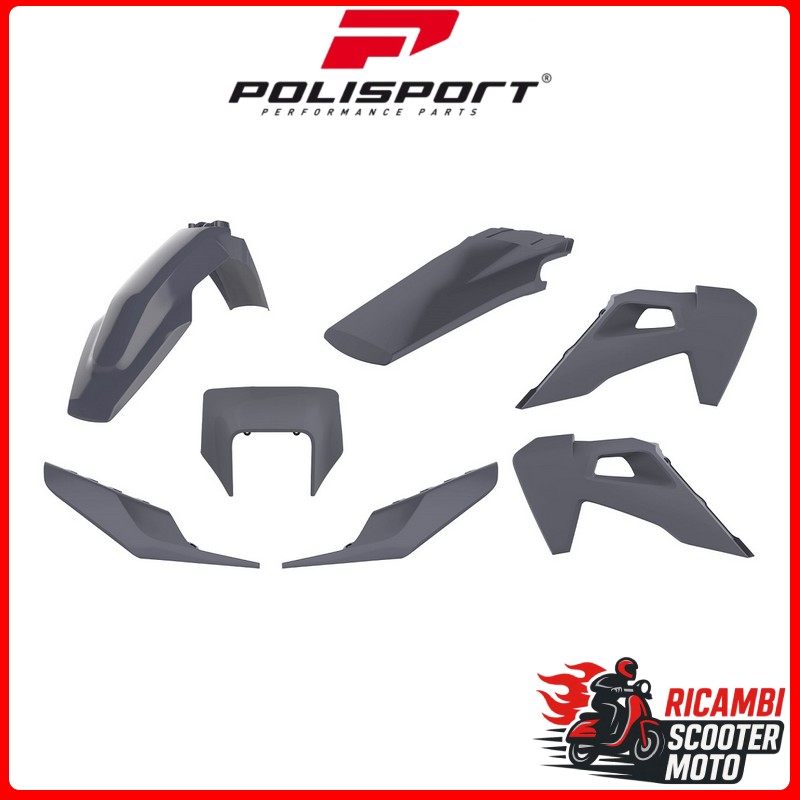 KIT PLASTICHE NARDO GREY HUSQVARNA 250 FE 2020-2023