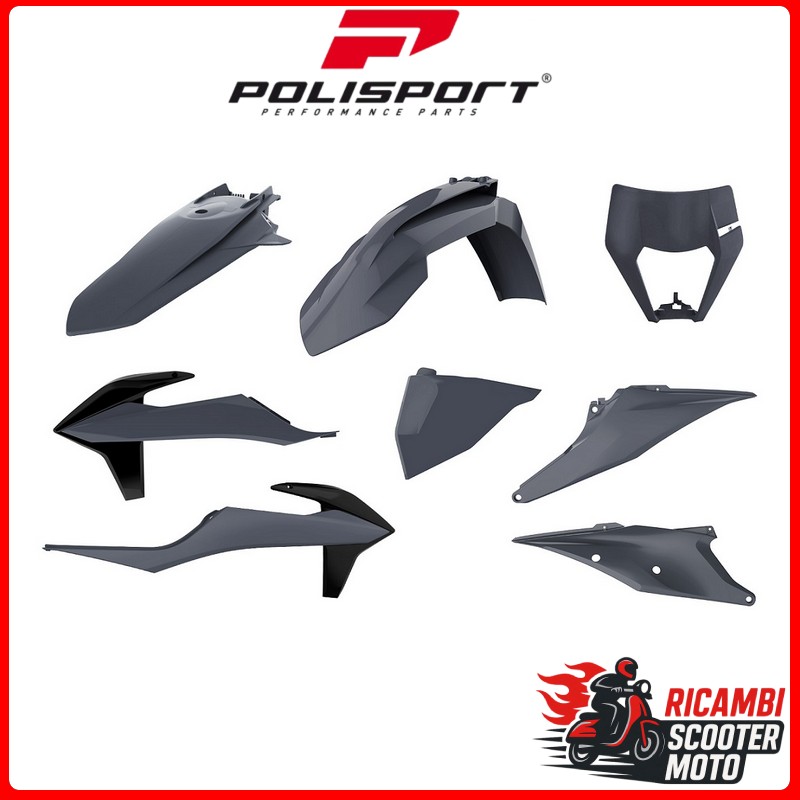 KIT PLASTICHE NARDO GREY KTM 250 EXC 2020-2023