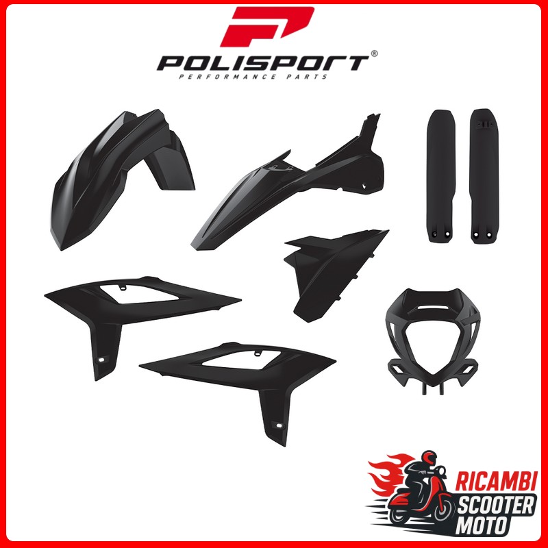 White plastic kit BETA RR 125 2T 2020-2022