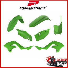 KIT PLASTICHE RESTYLING VERDE KAWASAKI KX 125 2003-2008
