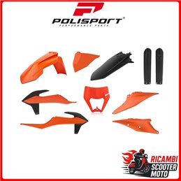 KIT PLASTICHE ARANCIONE16/NERO KTM 250 EXC 2020-2023