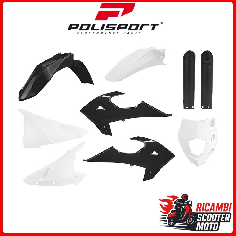 KIT PLASTICHE NERO/BIANCO GAS GAS EC 250 2018-2019
