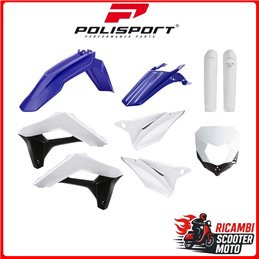 KIT PLASTICHE BLU/BIANCO SHERCO 125 SE-R 2018-2023