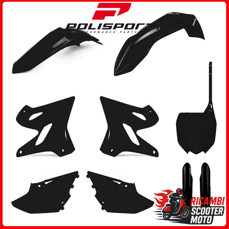 Kit de plástico blanco YAMAHA YZ 125 2015-2021