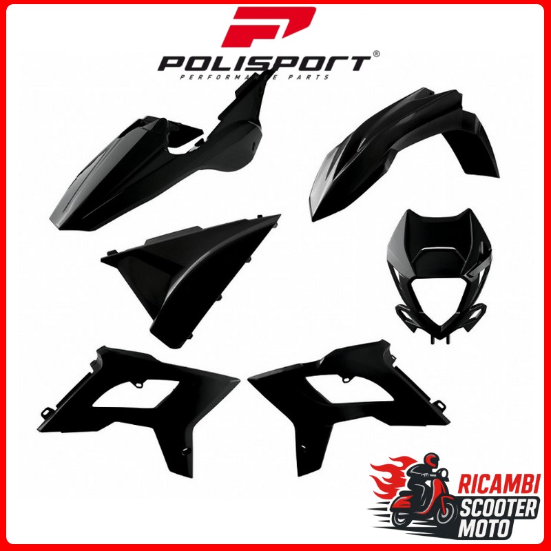 White plastic kit BETA RR 125 2T 2018-2019