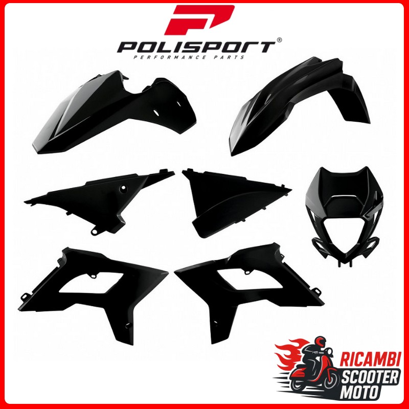 Kit de plástico blanco BETA RR 250 2013-2017