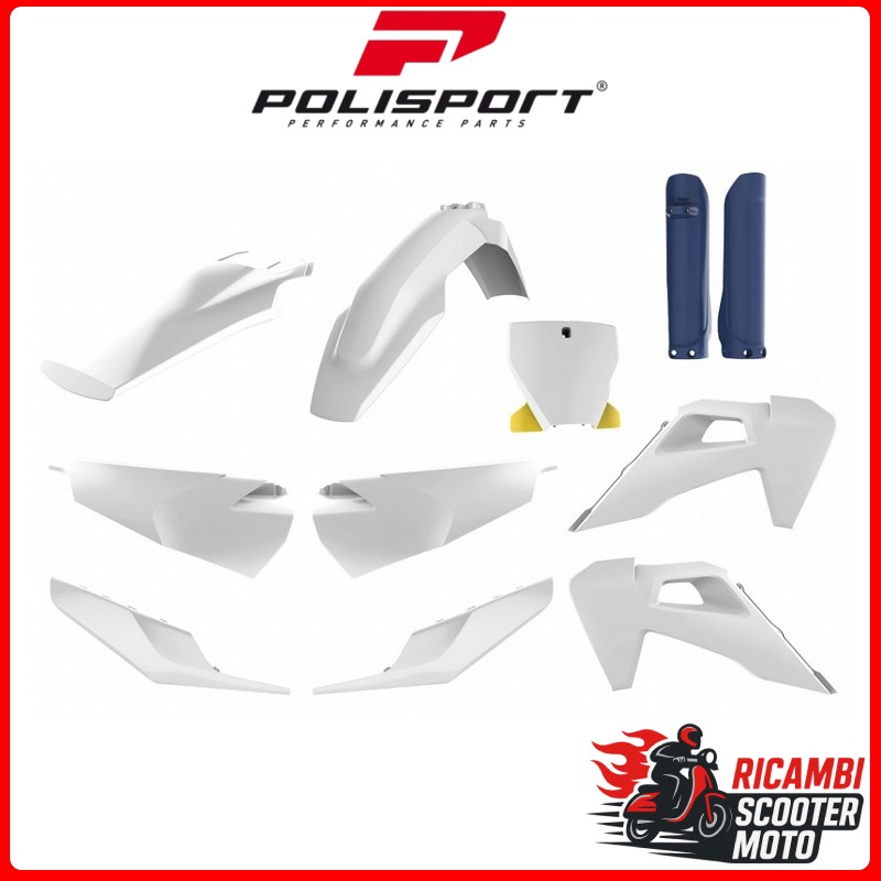 KIT PLASTICHE BIANCO20/BLU HVA HUSQVARNA 125 TC 2019-2022