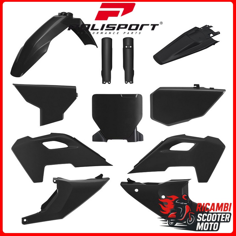 KIT PLASTICHE NERO HUSQVARNA 125 TC 2023-2024