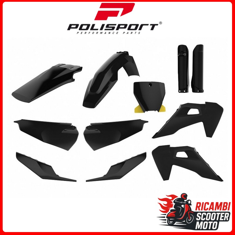 White plastic kit HUSQVARNA 125 TC 2019-2022