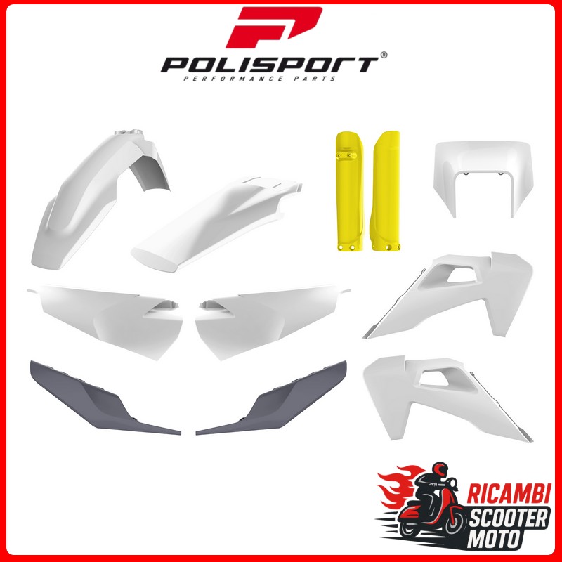 KIT PLASTICHE BIANCO20/NARDO GREY HUSQVARNA 250 FE 2020-2023